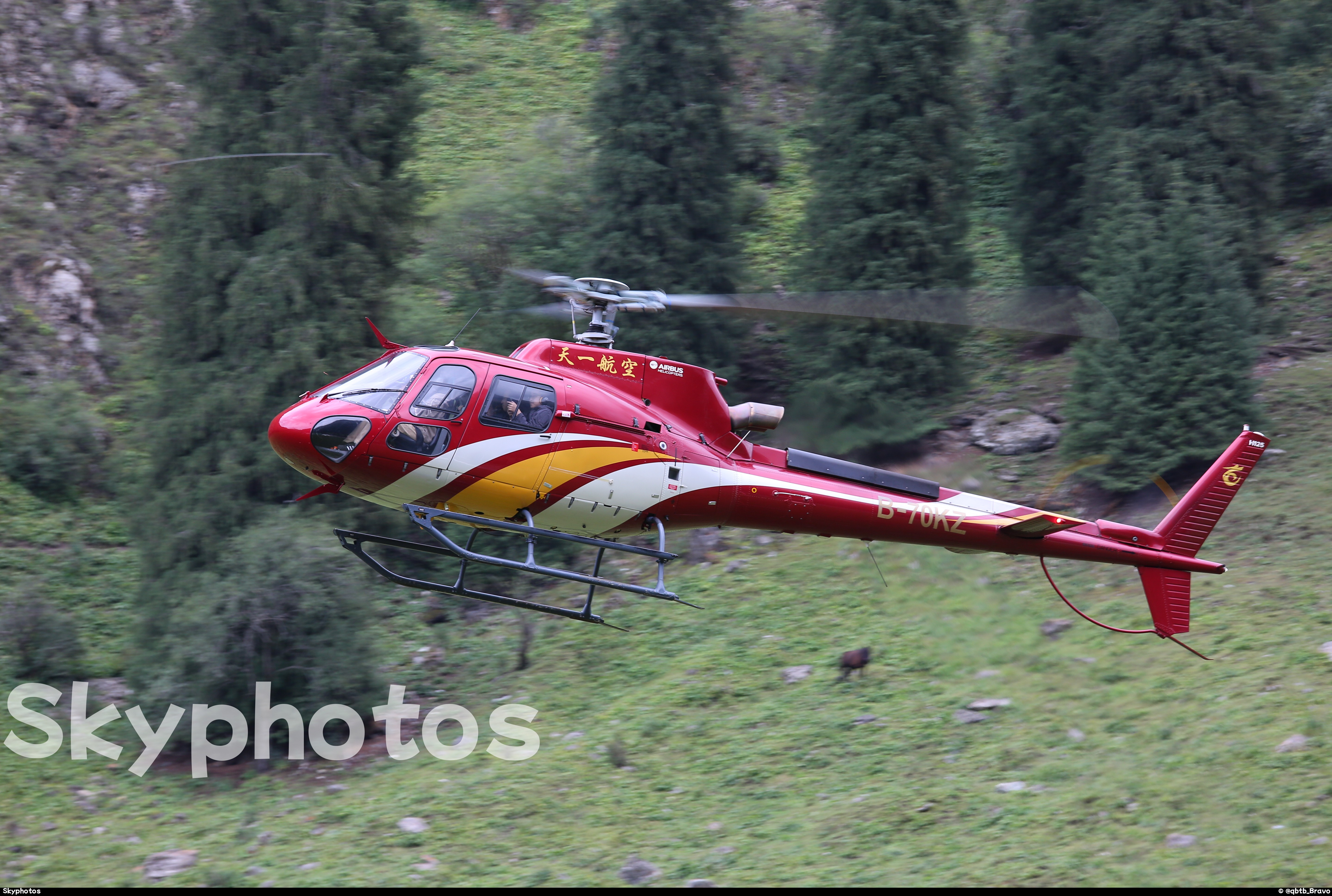 北京天鑫爱通用航空 AS350B3